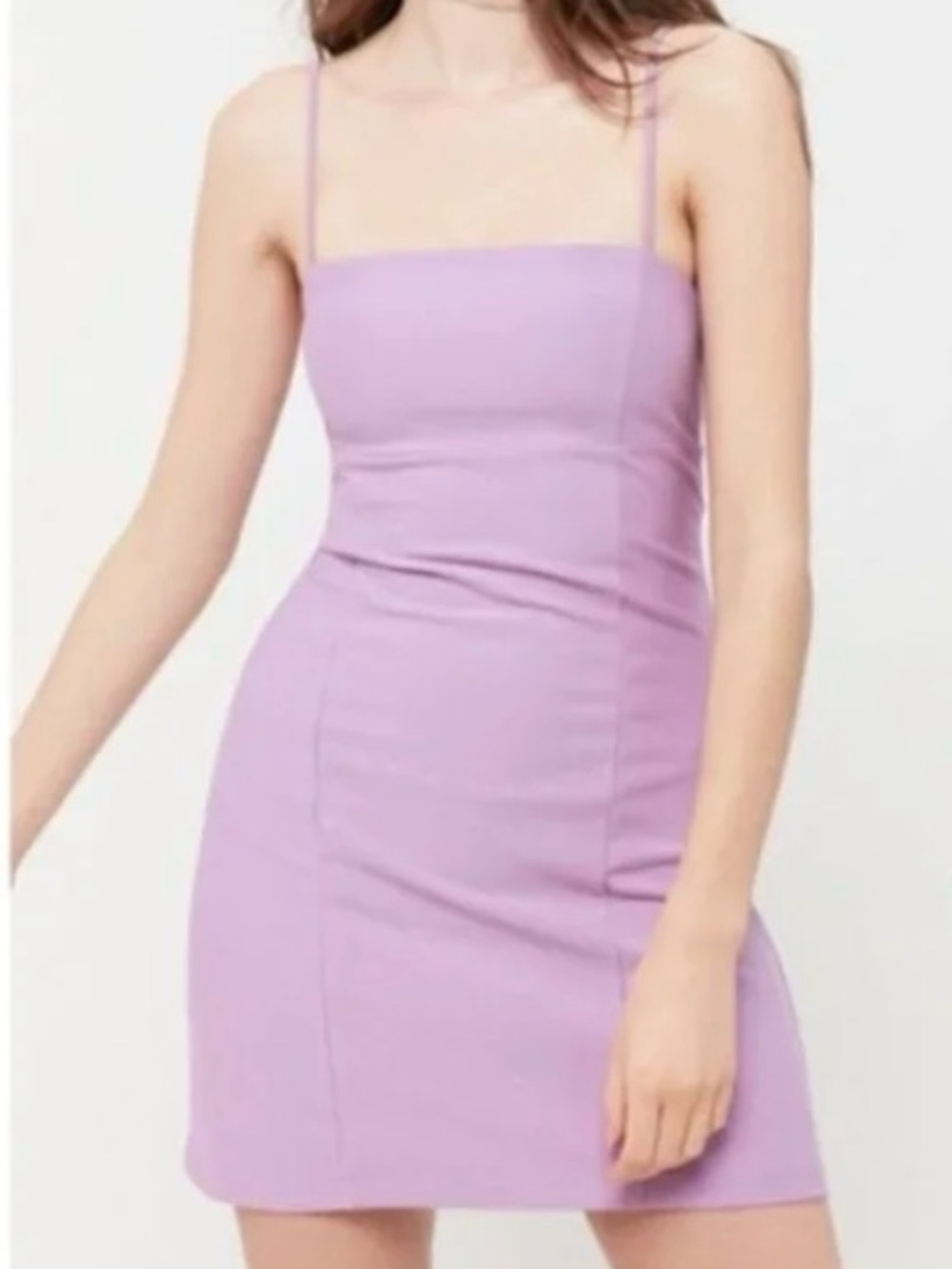 Urban Outfitters Lilac Spaghetti Strap Mini Dress